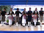 Children entertain with traditional dancing through the day