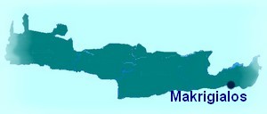 Crete Map Lassithi Makrigialos 